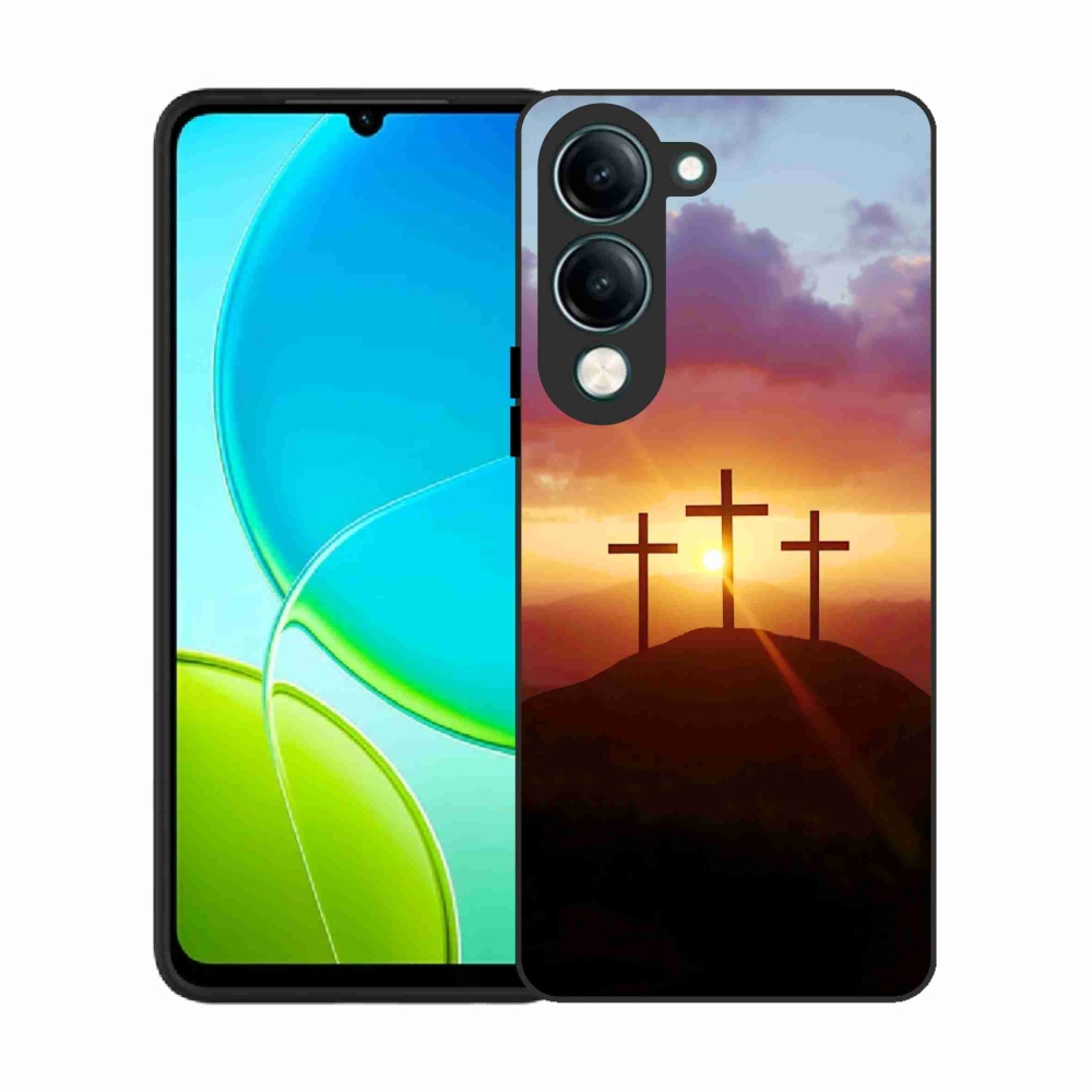 Zselés borítás mmCase a Vivo Y29S 5G készülékhez - három kereszt