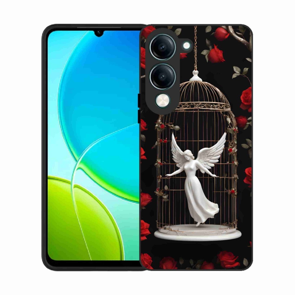 Zselés borítás mmCase a Vivo Y29S 5G készülékhez - csapdába esett angyal