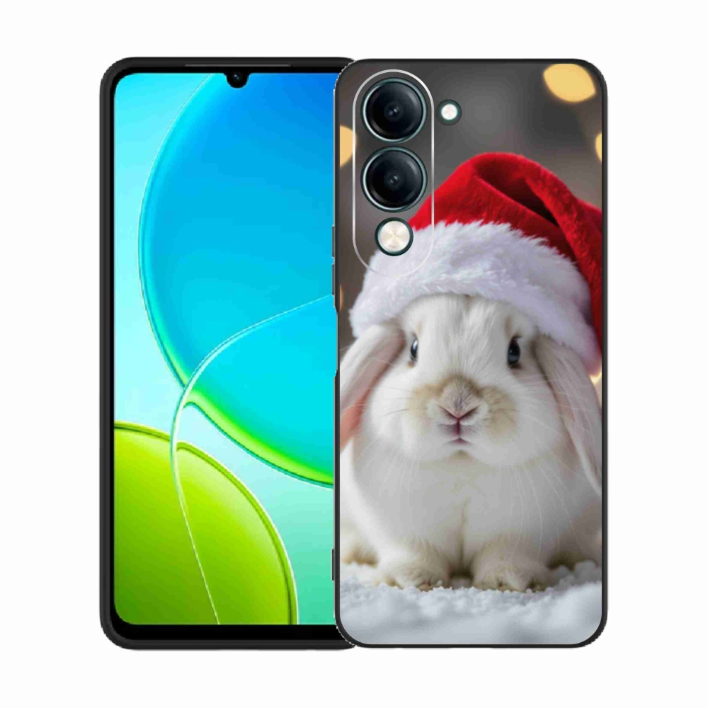 Zselés borítás mmCase a Vivo Y29S 5G-hez - karácsonyi nyuszi