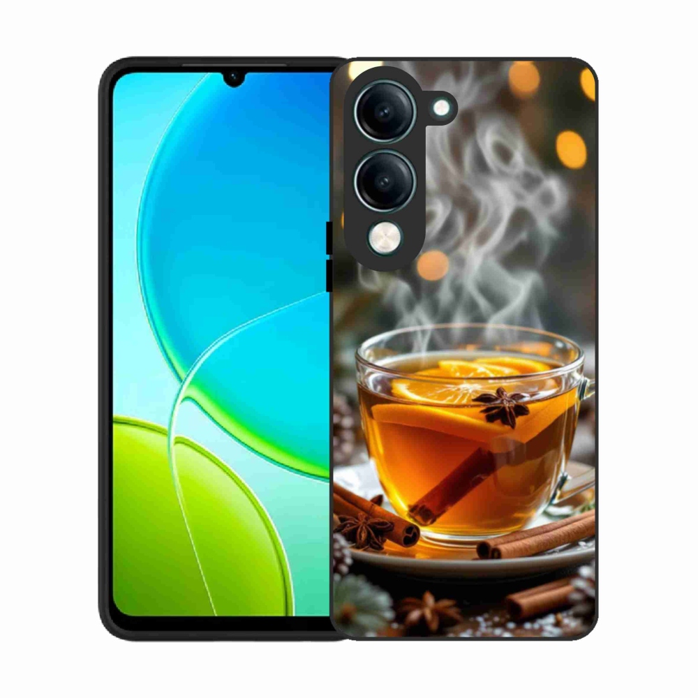 Gél borító mmCase a Vivo Y29S 5G-hez - karácsonyi lyukasztás