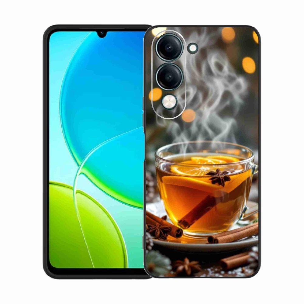 Gél borító mmCase a Vivo Y29S 5G-hez - karácsonyi lyukasztás