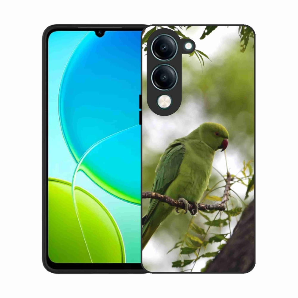 Zselés borítás mmCase a Vivo Y29S 5G készülékhez - zöld papagáj