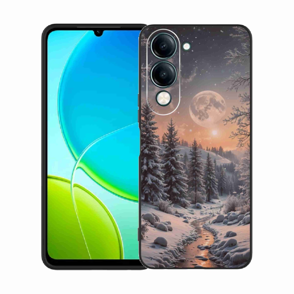 Gél borító mmCase a Vivo Y29S 5G-hez - téli táj 2