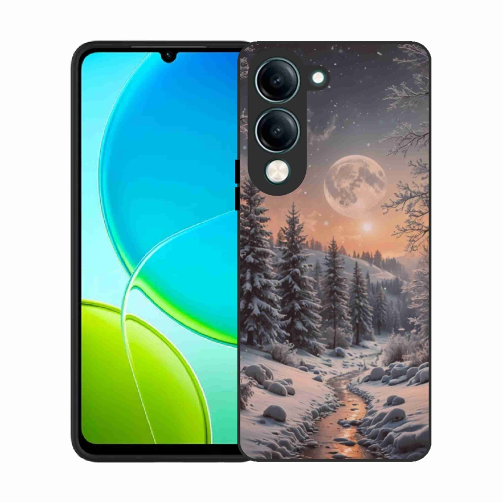 Gél borító mmCase a Vivo Y29S 5G-hez - téli táj 2