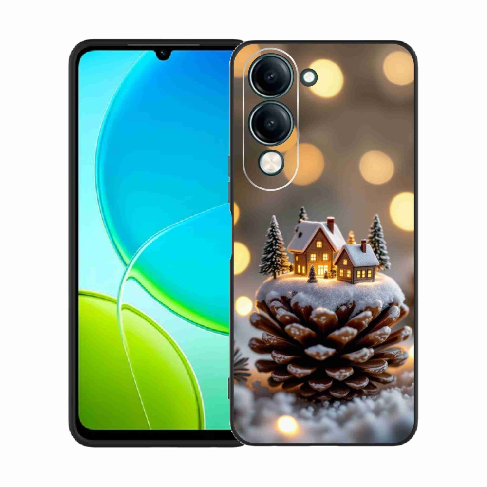 Gél borítás mmCase a Vivo Y29S 5G számára - téli falu