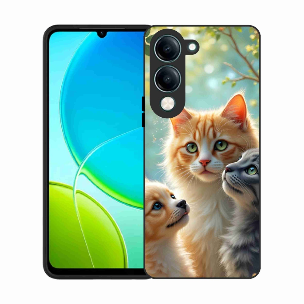 Zselés borítás mmCase a Vivo Y29S 5G-hez - állati barátság 2