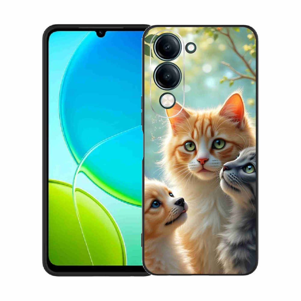Zselés borítás mmCase a Vivo Y29S 5G-hez - állati barátság 2