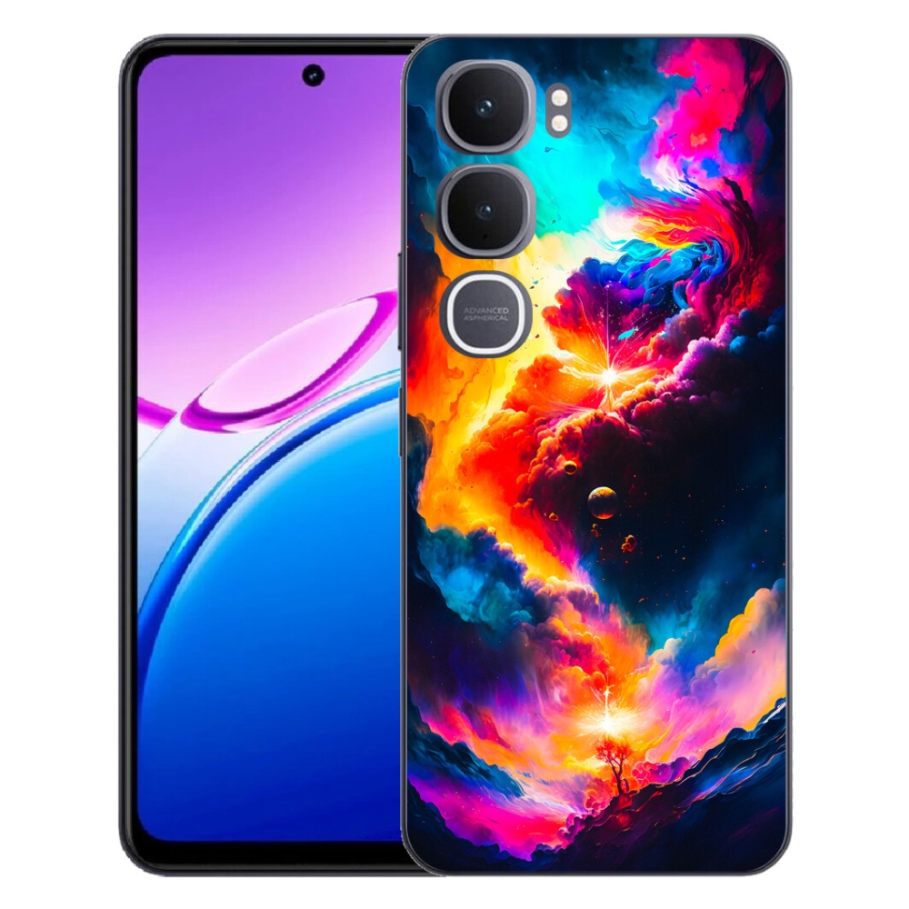 mmCase géltok a Vivo Y31 5G-hez – absztrakt motívum