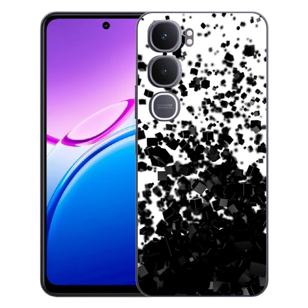 mmCase gél tok a Vivo Y31 5G-hez – absztrakt minta 1