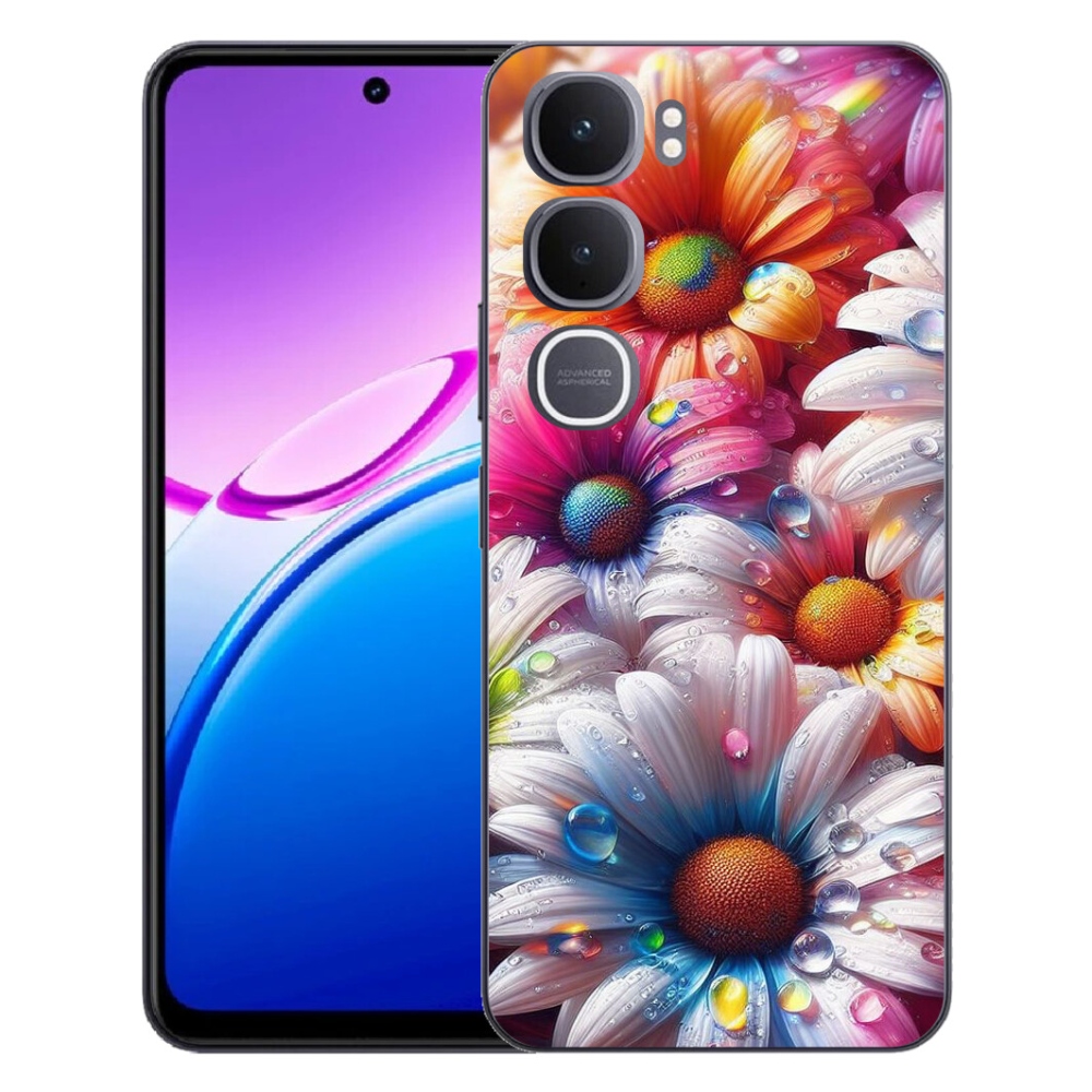mmCase géltok a Vivo Y31 5G-hez – színes margaréták