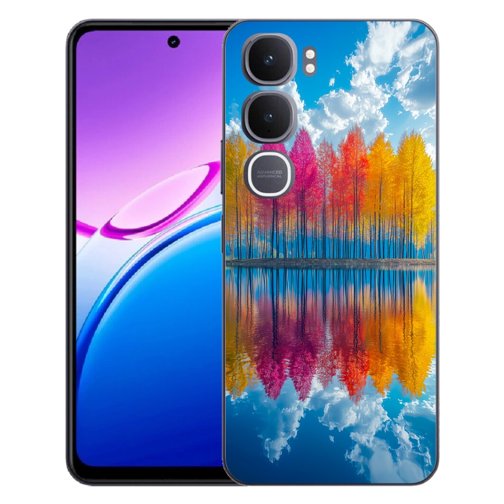 mmCase géltok a Vivo Y31 5G-hez – színes fák