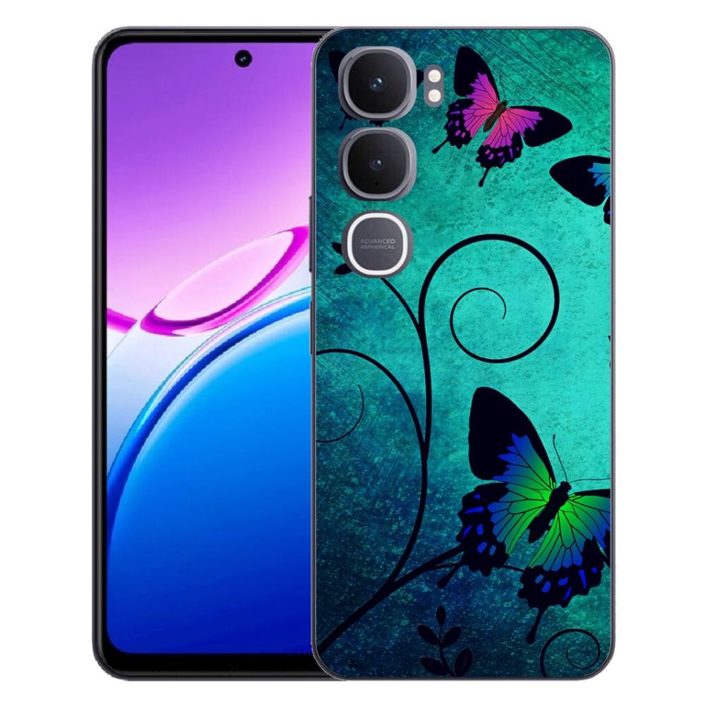 mmCase géltok a Vivo Y31 5G-hez – színes pillangók