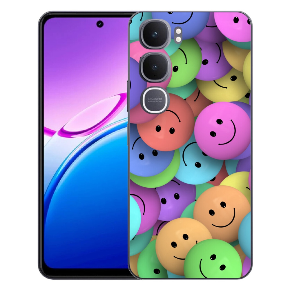 mmCase géltok a Vivo Y31 5G-hez – színes smiley-k