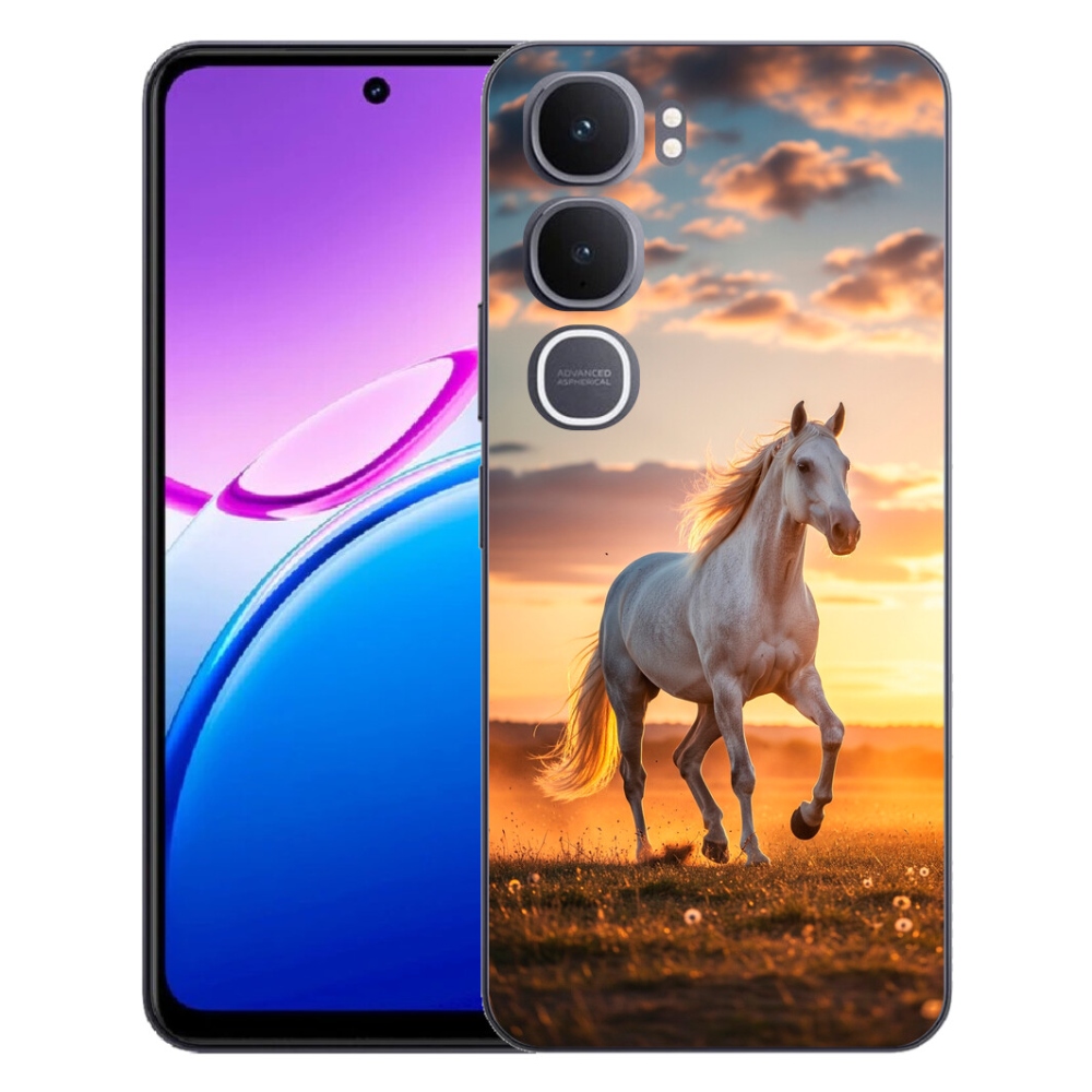 mmCase géltok a Vivo Y31 5G-hez – futó fehér ló 2