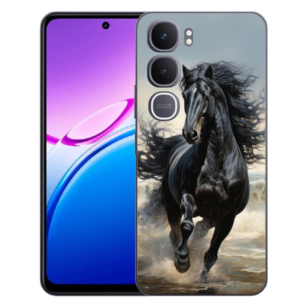 mmCase géltok a Vivo Y31 5G-hez – futó fekete ló