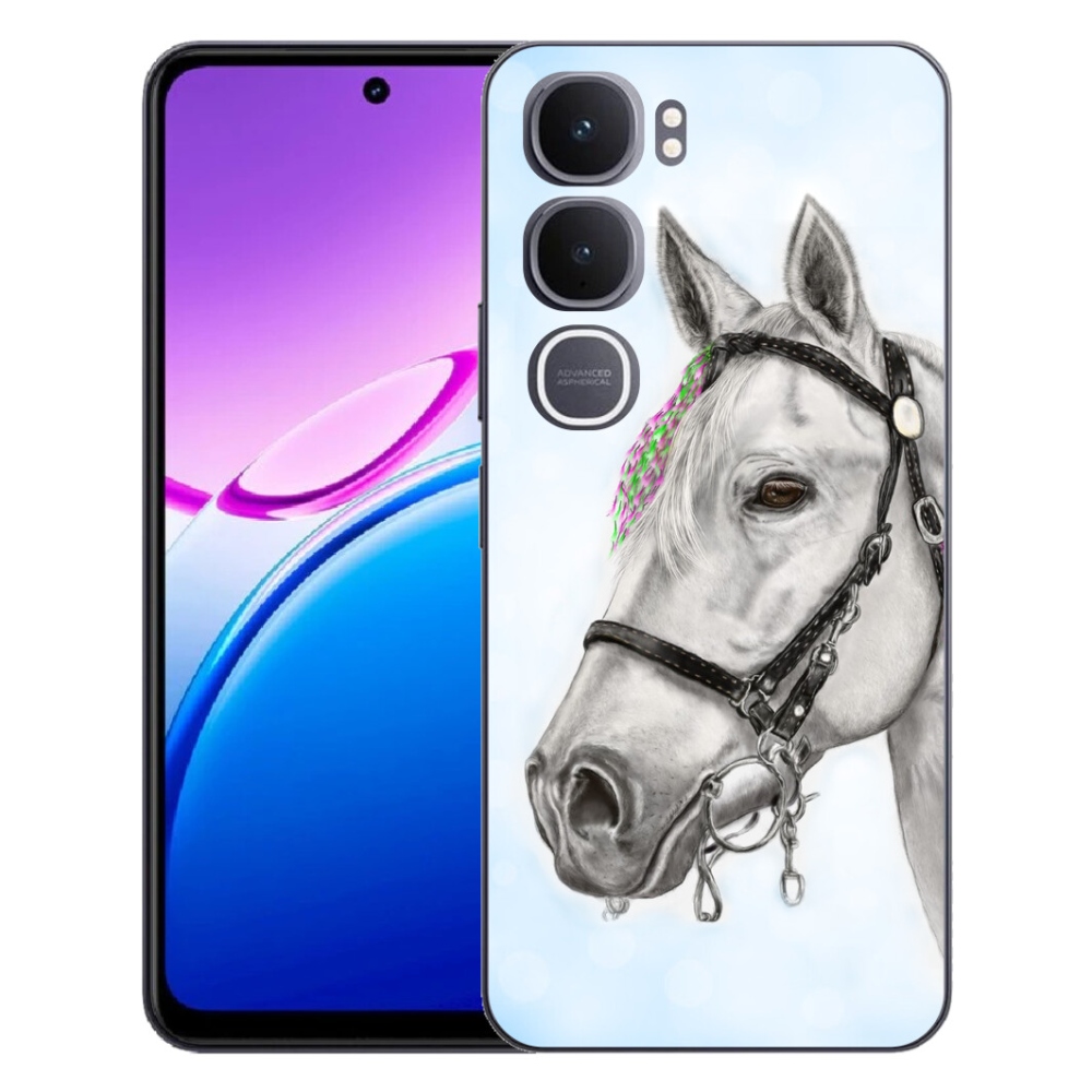 mmCase géltok a Vivo Y31 5G-hez – fehér ló 1