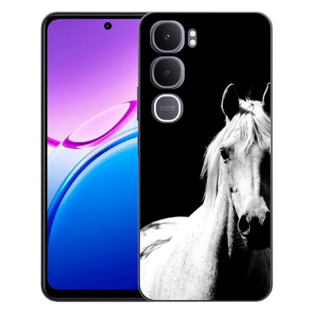 mmCase géltok a Vivo Y31 5G-hez – fehér ló 5