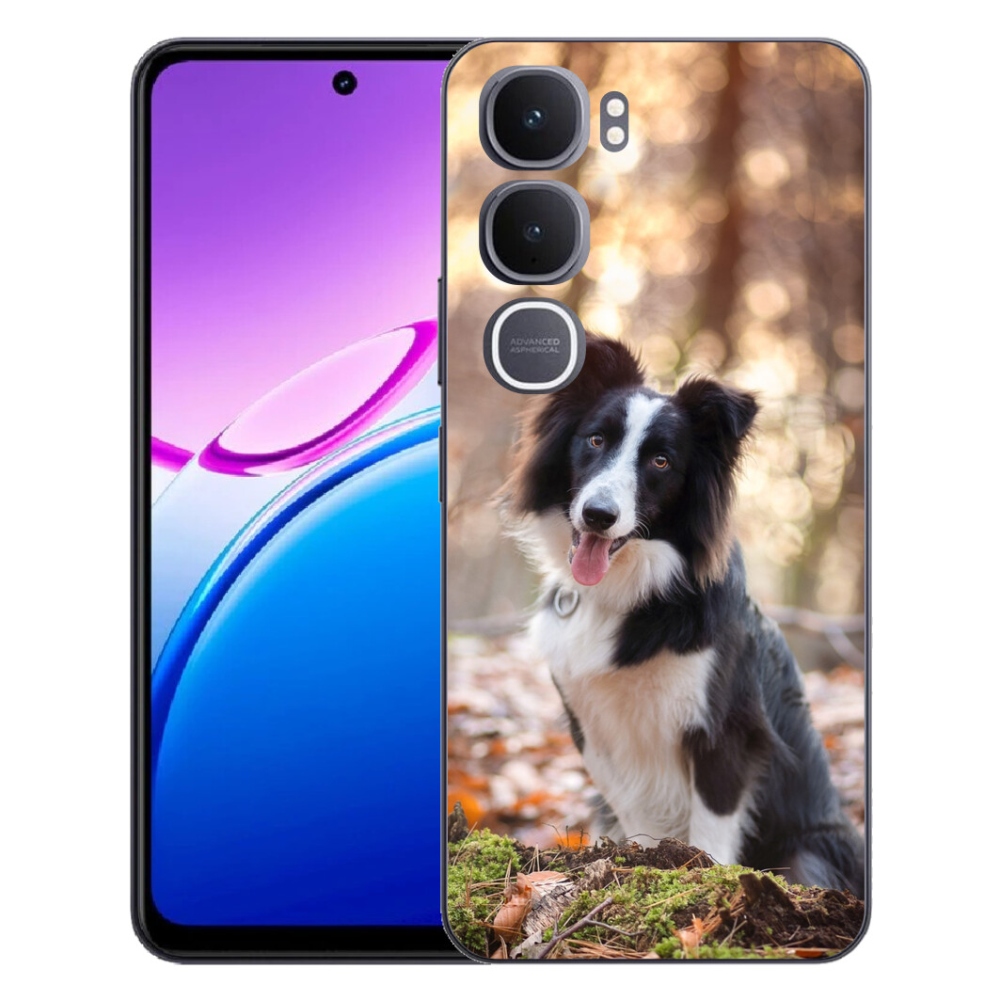 mmCase gél tok a Vivo Y31 5G-hez – border collie 1