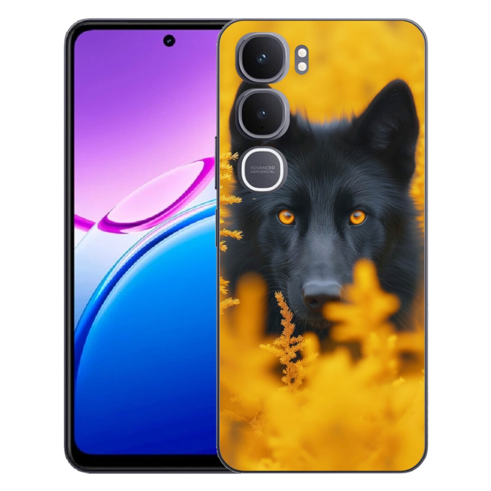 mmCase géltok a Vivo Y31 5G-hez – fekete farkas 2