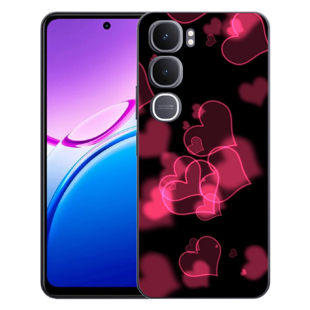 mmCase géltok a Vivo Y31 5G-hez – piros szívecskék