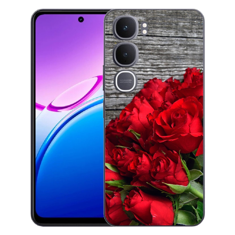 mmCase géltok a Vivo Y31 5G-hez – vörös rózsák