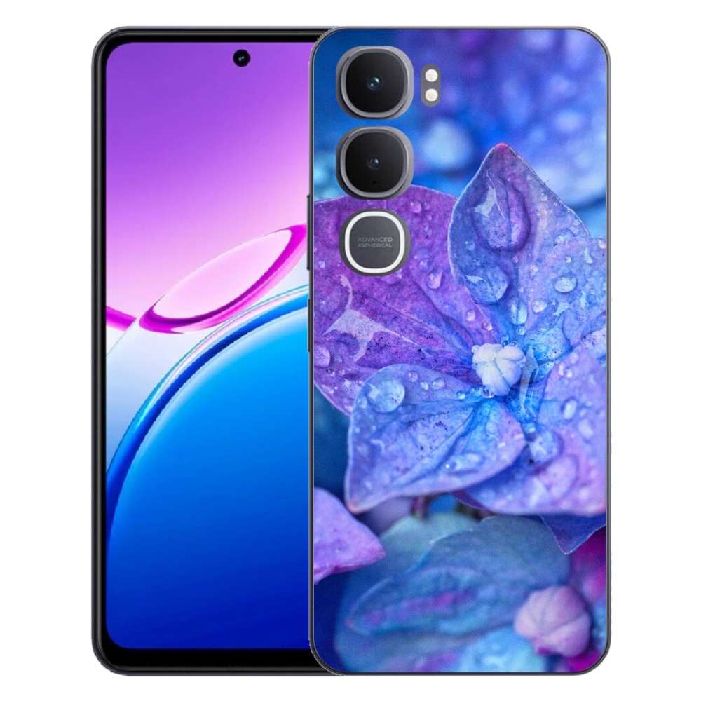 mmCase géltok a Vivo Y31 5G-hez – lila virág