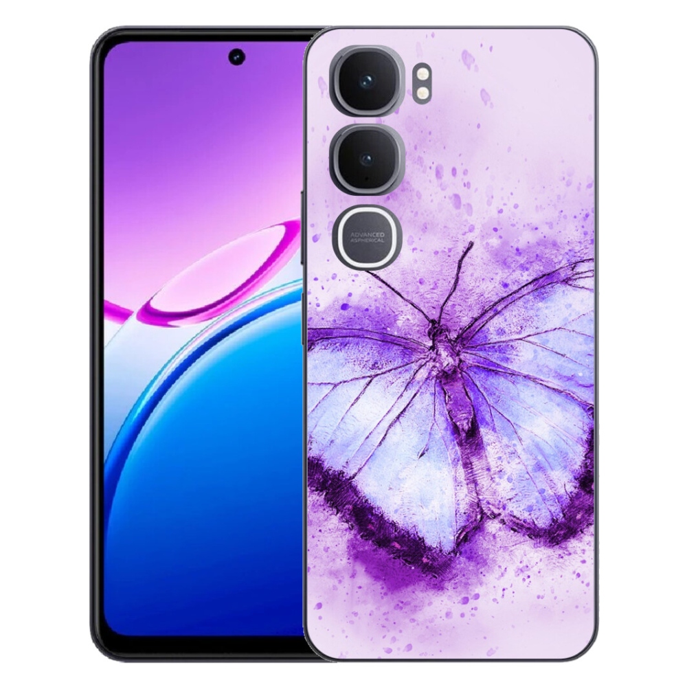 mmCase géltok a Vivo Y31 5G-hez – lila pillangó