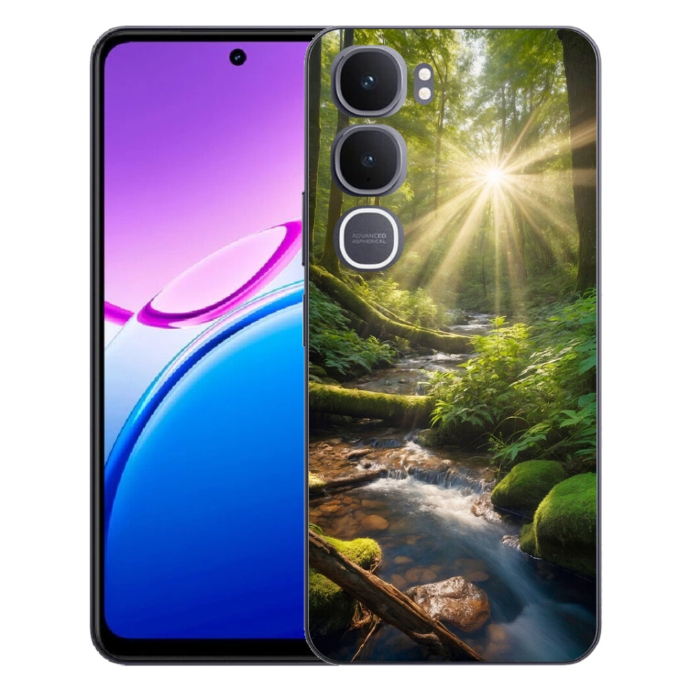mmCase gél tok a Vivo Y31 5G-hez – erdő mélye