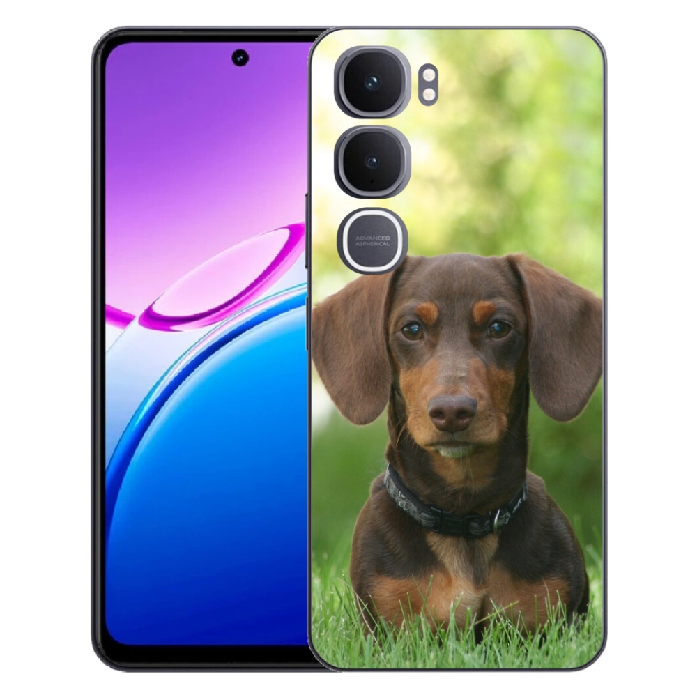 mmCase géltok a Vivo Y31 5G-hez – barna tacskó