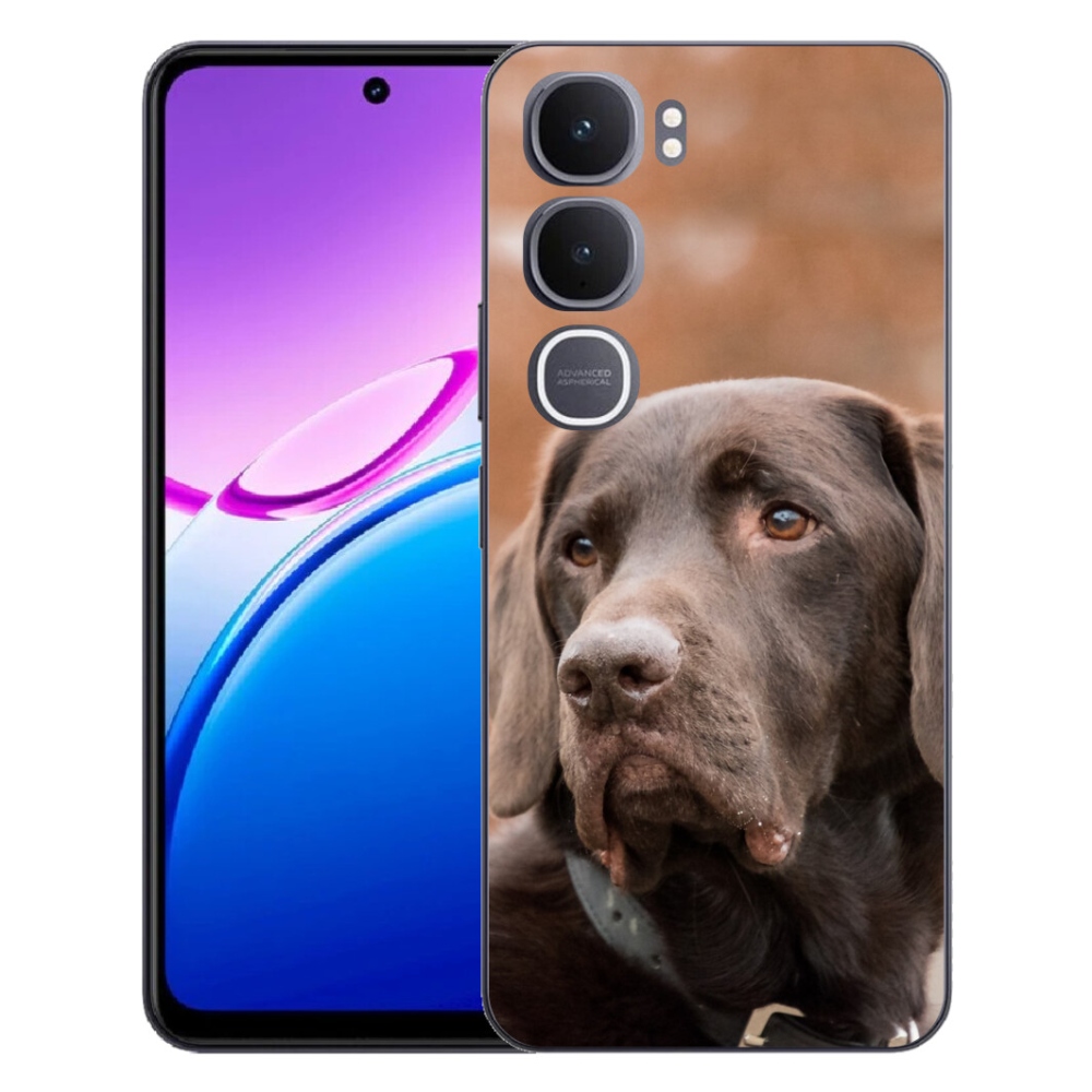 mmCase géltok a Vivo Y31 5G-hez – barna labrador
