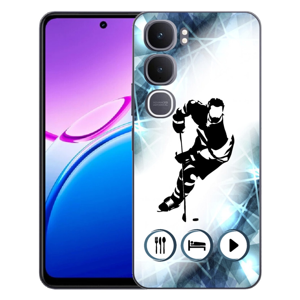mmCase gél tok a Vivo Y31 5G-hez – jégkorong 1