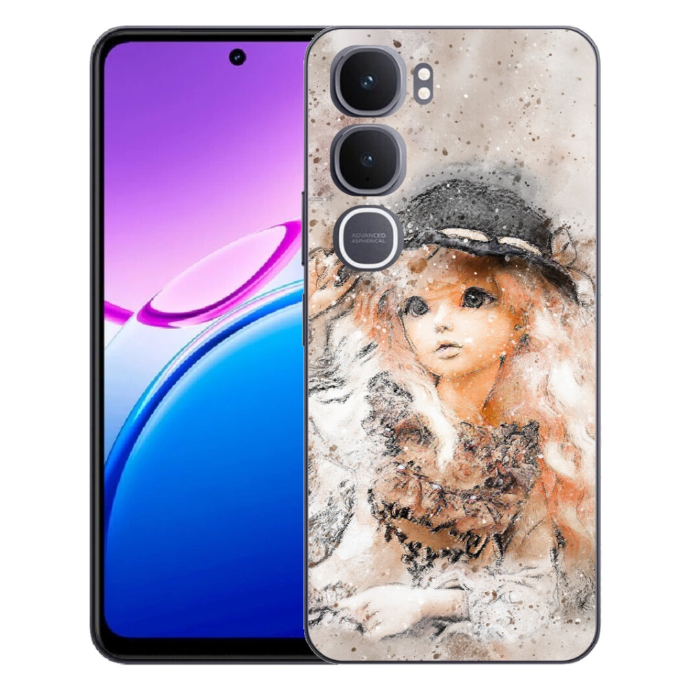 mmCase géltok a Vivo Y31 5G-hez – kalapos kislány