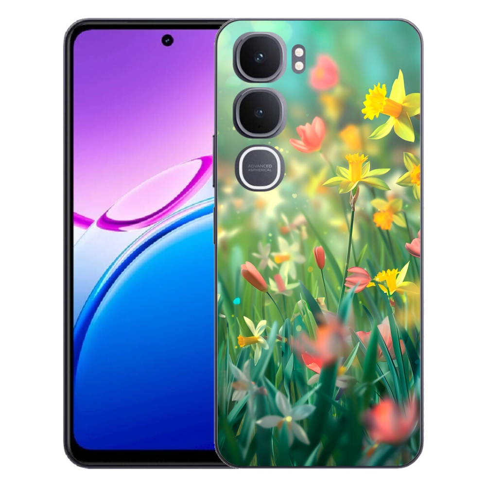 mmCase géltok a Vivo Y31 5G-hez – tavaszi virágok