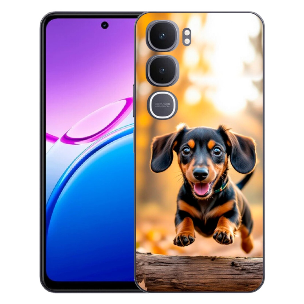 mmCase gél tok a Vivo Y31 5G-hez – dachshund 2
