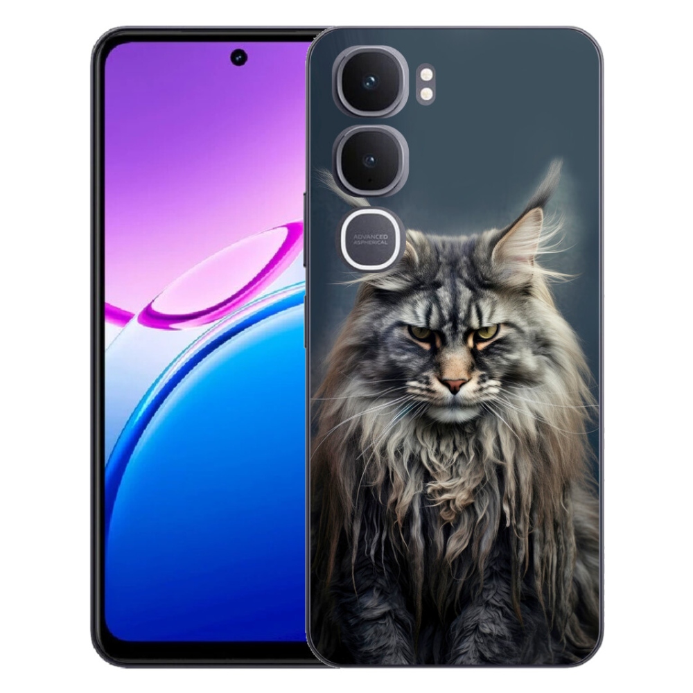 mmCase géltok a Vivo Y31 5G-hez – macskás mintázat 4