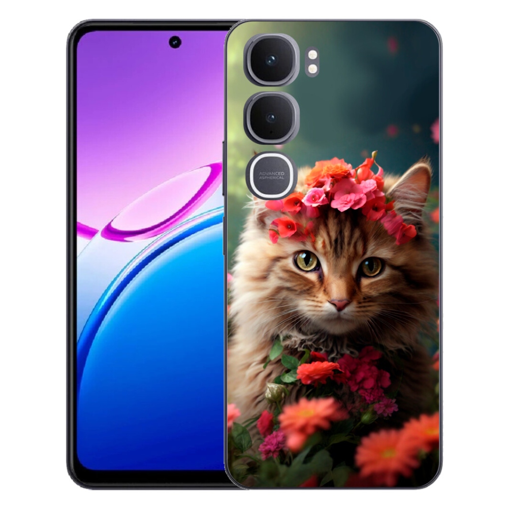 mmCase gélhuzat a Vivo Y31 5G-hez – Macska hercegnő