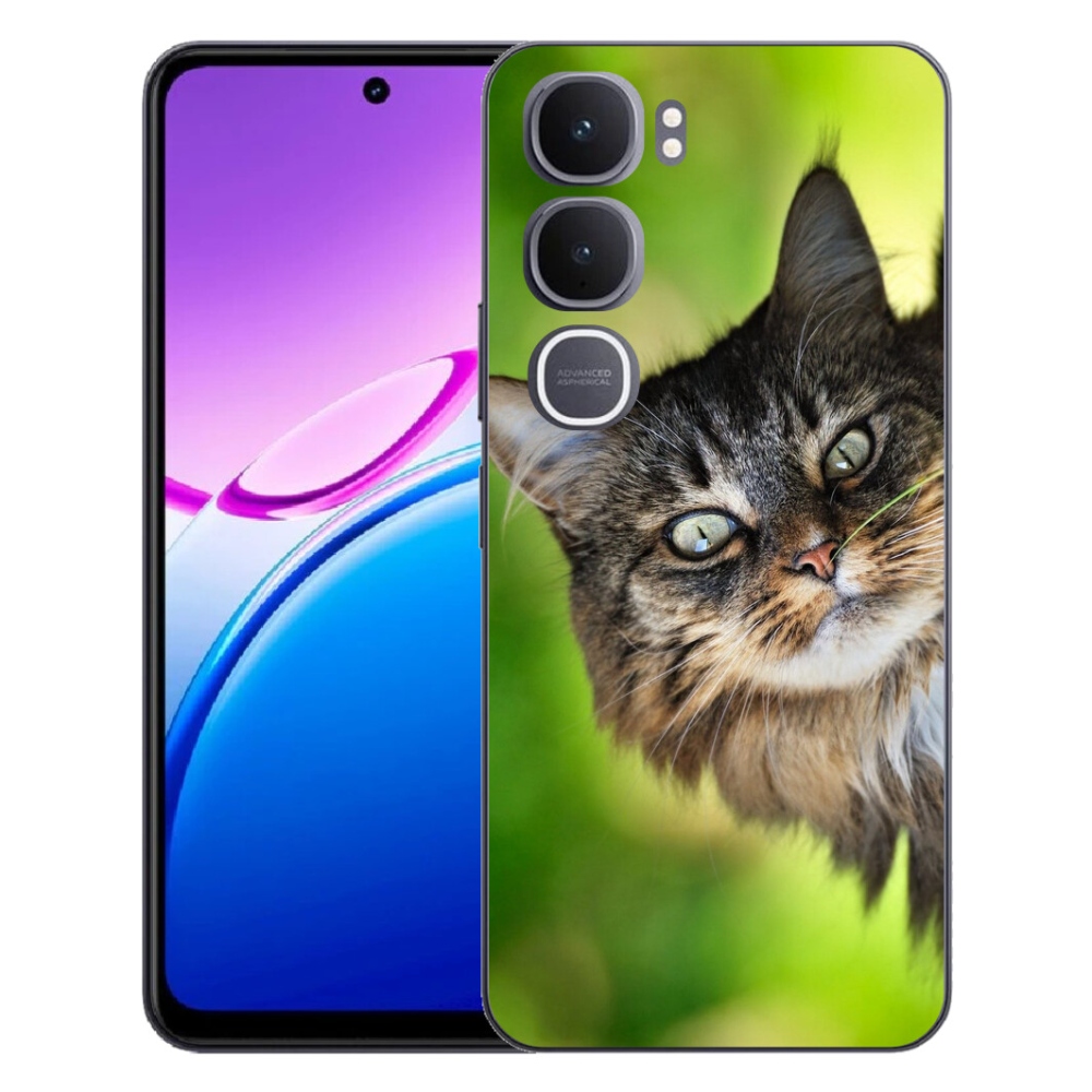 mmCase gél tok a Vivo Y31 5G-hez – macska 3