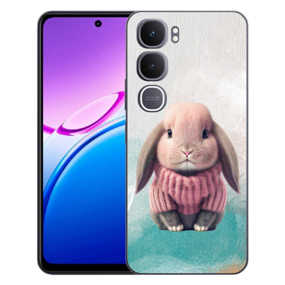 mmCase géltok a Vivo Y31 5G-hez – pulóveres nyuszi