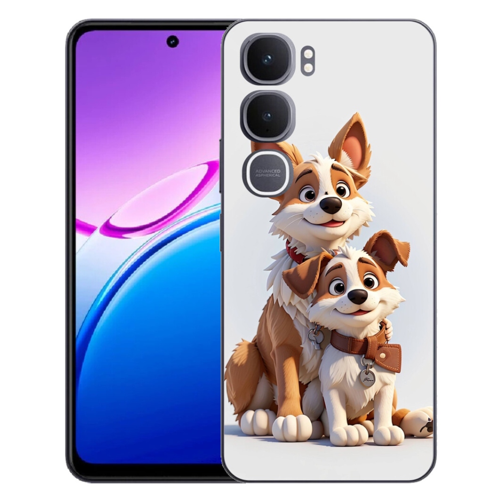 mmCase géltok a Vivo Y31 5G-hez – kutyás mintával