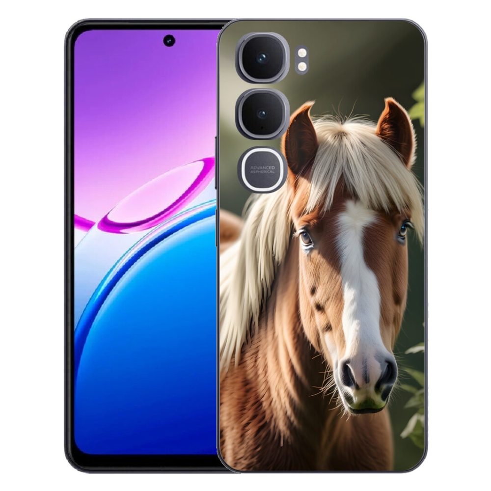 mmCase géltok a Vivo Y31 5G-hez – világos sörényű ló