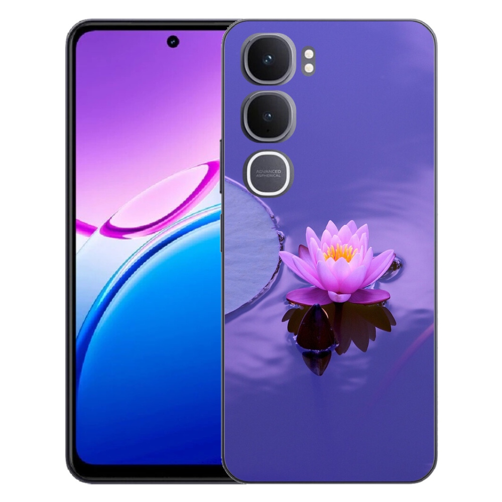 mmCase géltok a Vivo Y31 5G-hez – virág a víz felszínén