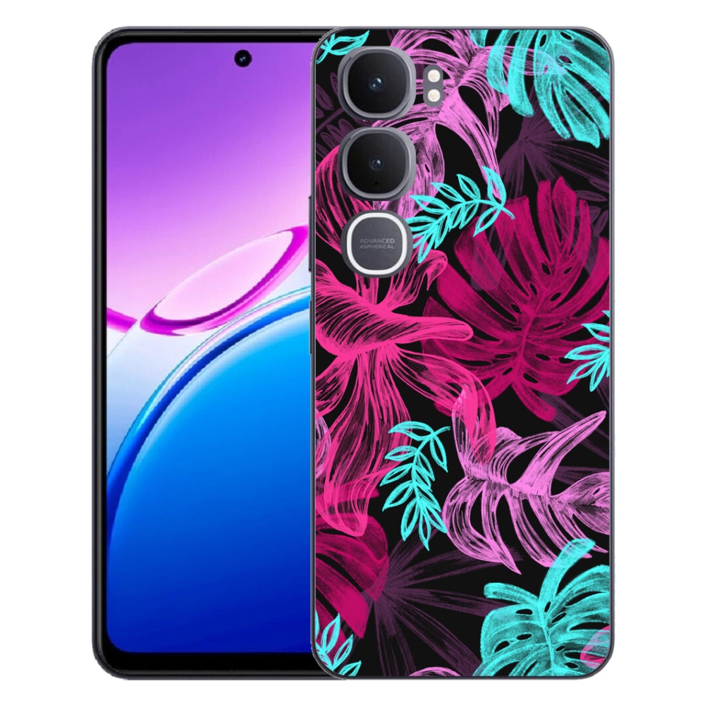 mmCase gél tok a Vivo Y31 5G-hez – virágok 1