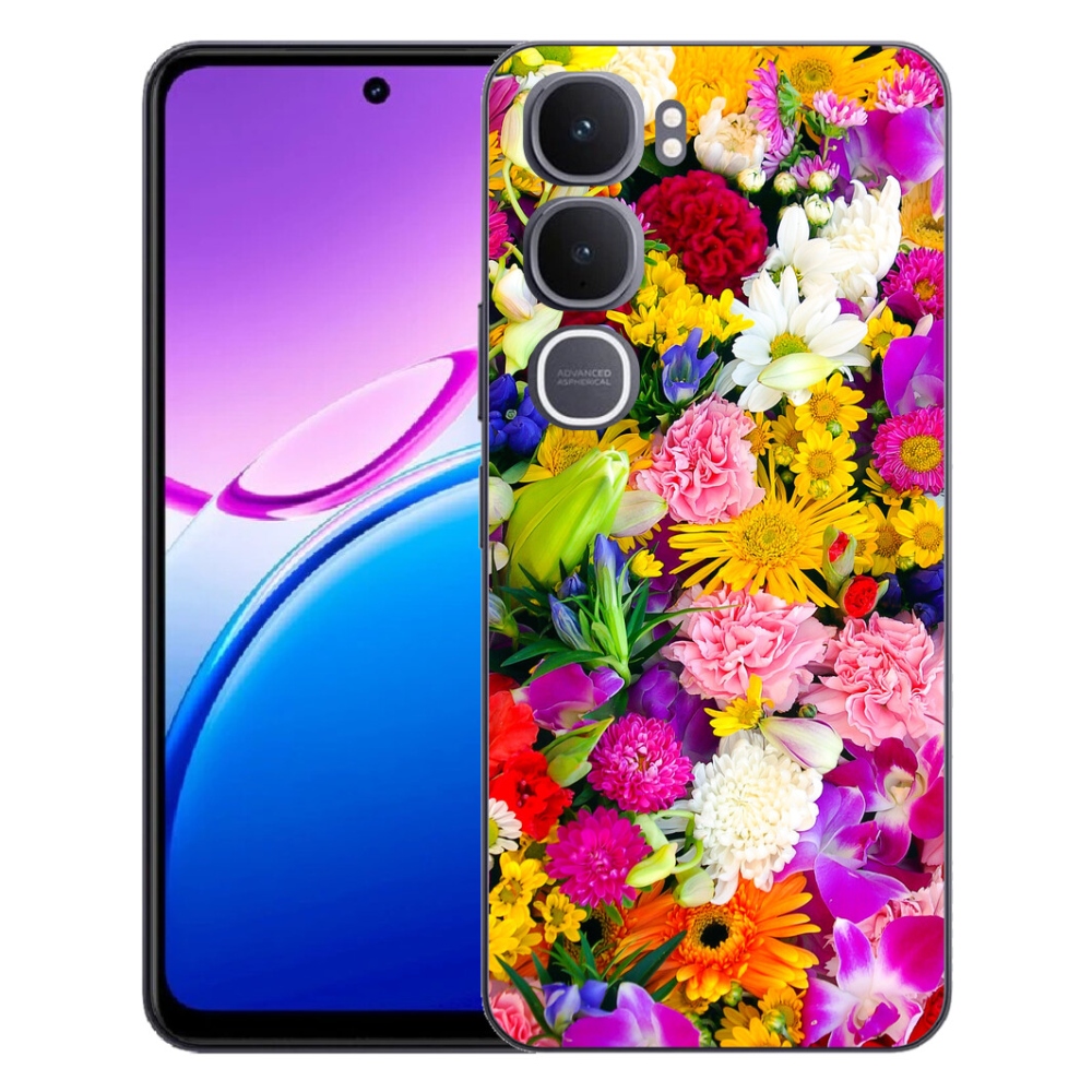 mmCase géltok a Vivo Y31 5G-hez – virágok 12
