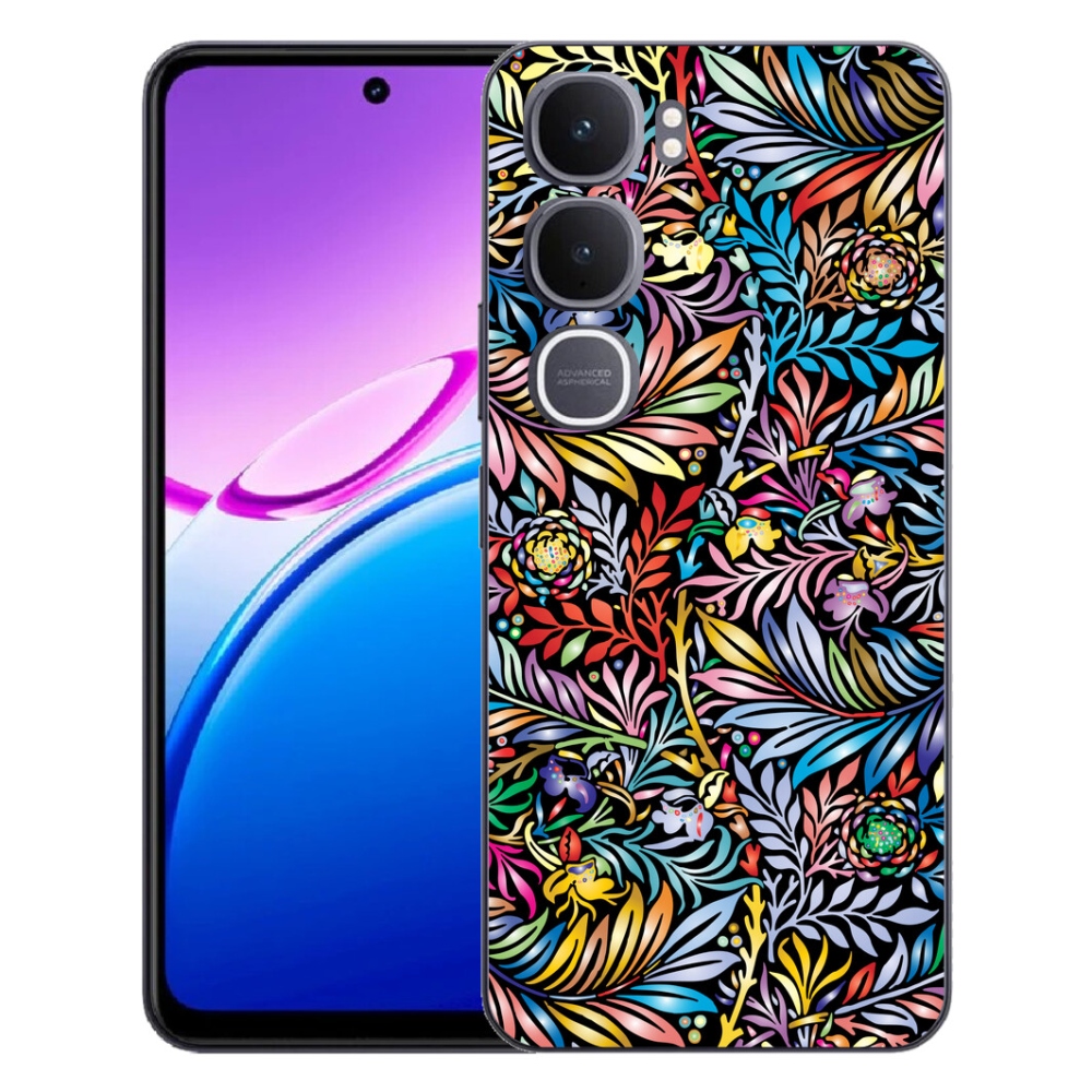 mmCase géltok a Vivo Y31 5G-hez – virágok 5