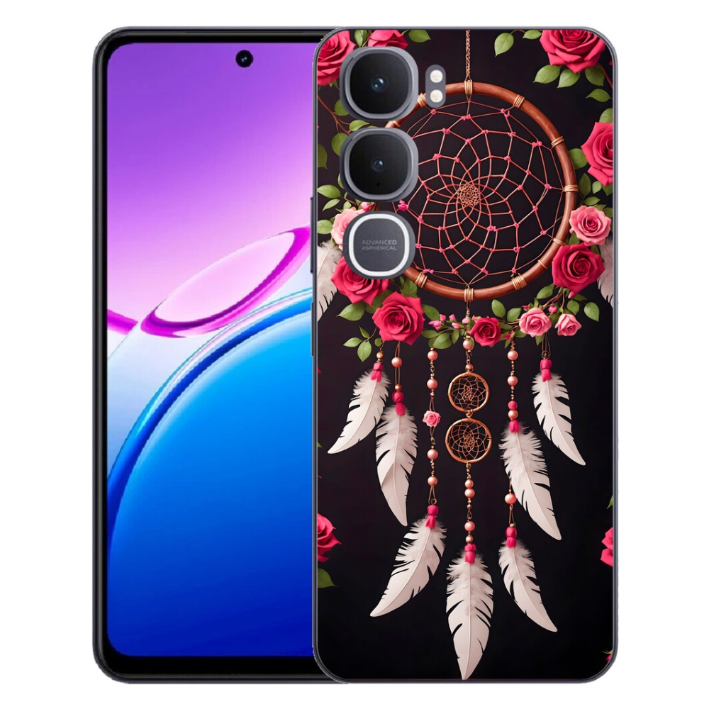mmCase géltok a Vivo Y31 5G-hez – álomfogó rózsákkal