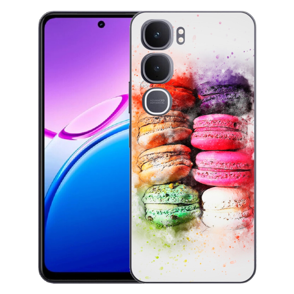 mmCase gél tok a Vivo Y31 5G-hez – macaronok