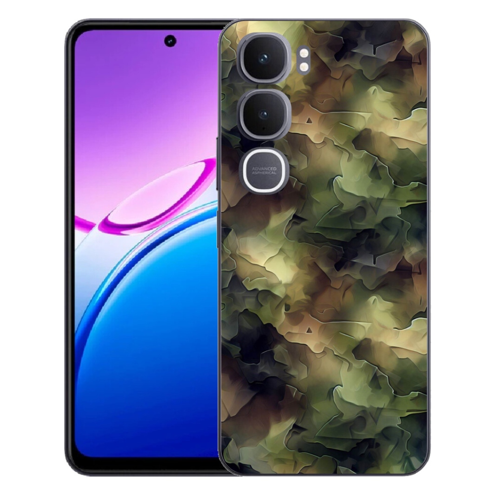 mmCase gél tok a Vivo Y31 5G-hez – kamuflázs mintás 10