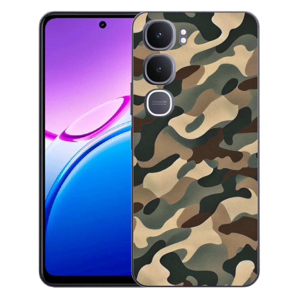 mmCase géltok a Vivo Y31 5G-hez – kamuflázsminta 11