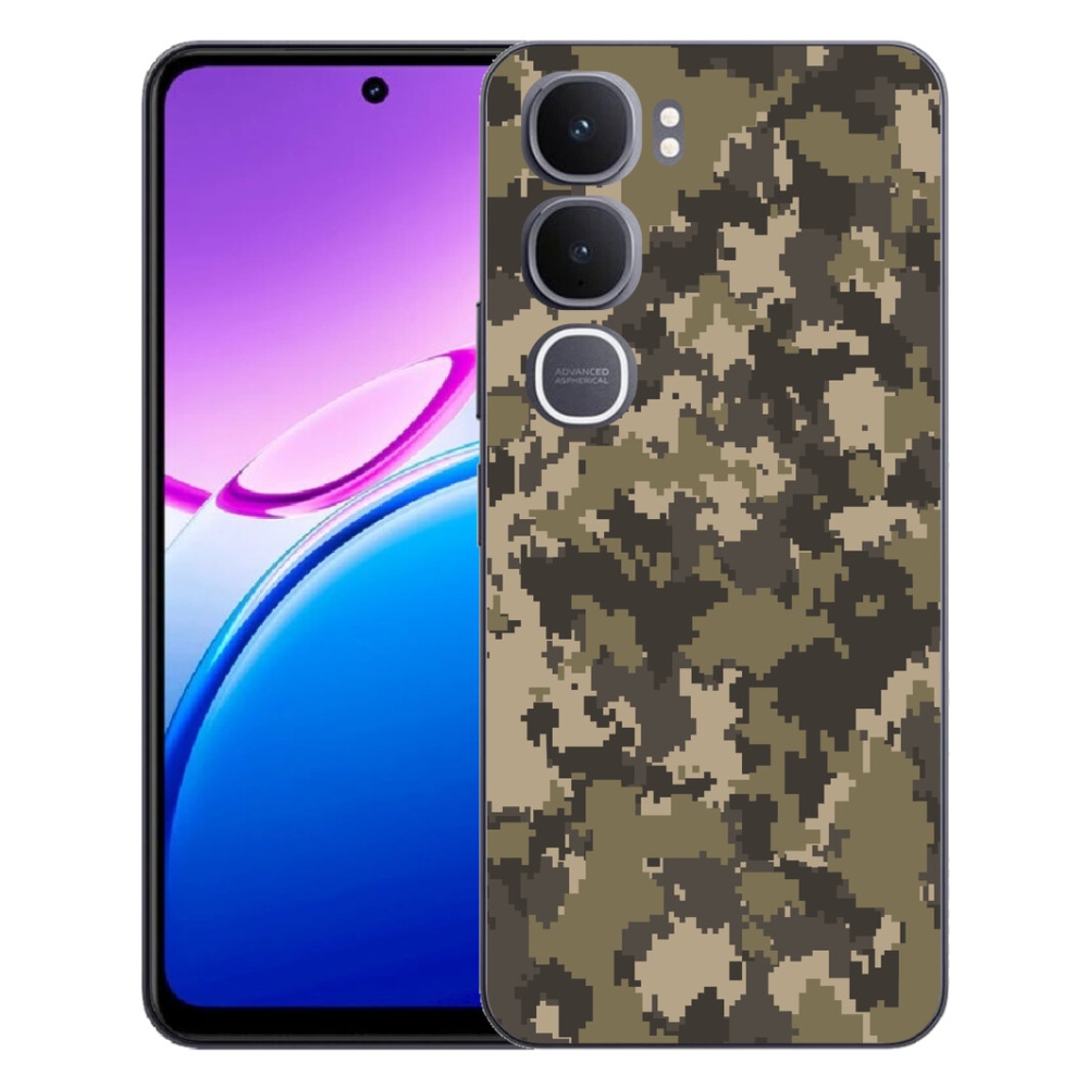 mmCase gél tok a Vivo Y31 5G-hez – kamuflázs mintás 12