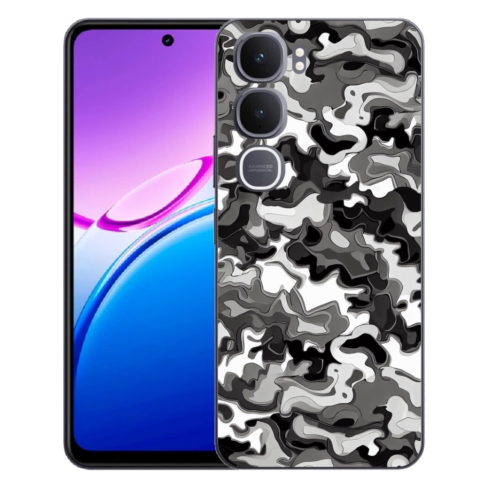 mmCase géltok a Vivo Y31 5G-hez – kamuflázsminta 3